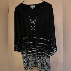 JM Collection Woman vintage dress, size 2X